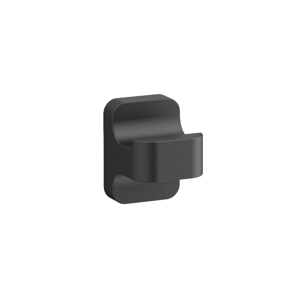 Cutout image of Crosswater Rotar Matt Black Robe Hook